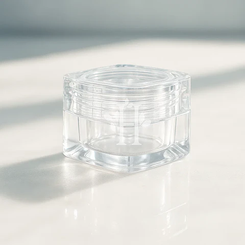 Pote Acrílico Transparente 5 ml