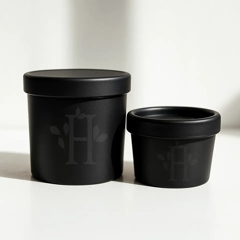 Pote tipo Lush Negro 1