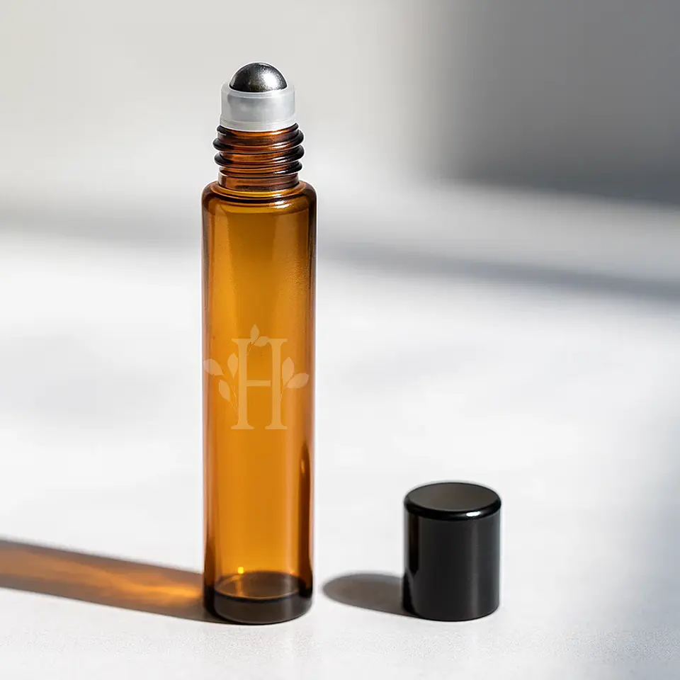 Roll on Vidrio ámbar pack 10 ud. 2