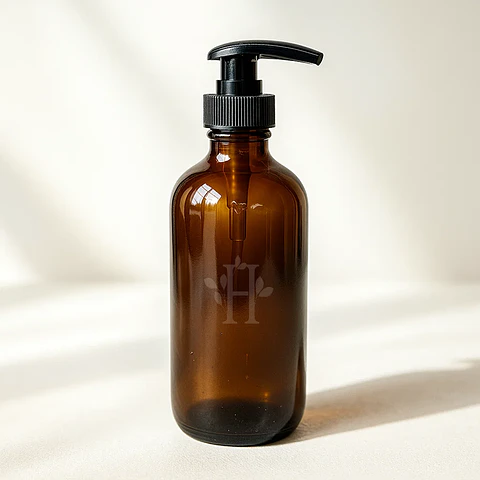 Botella Vidrio Dispensador 250 ml