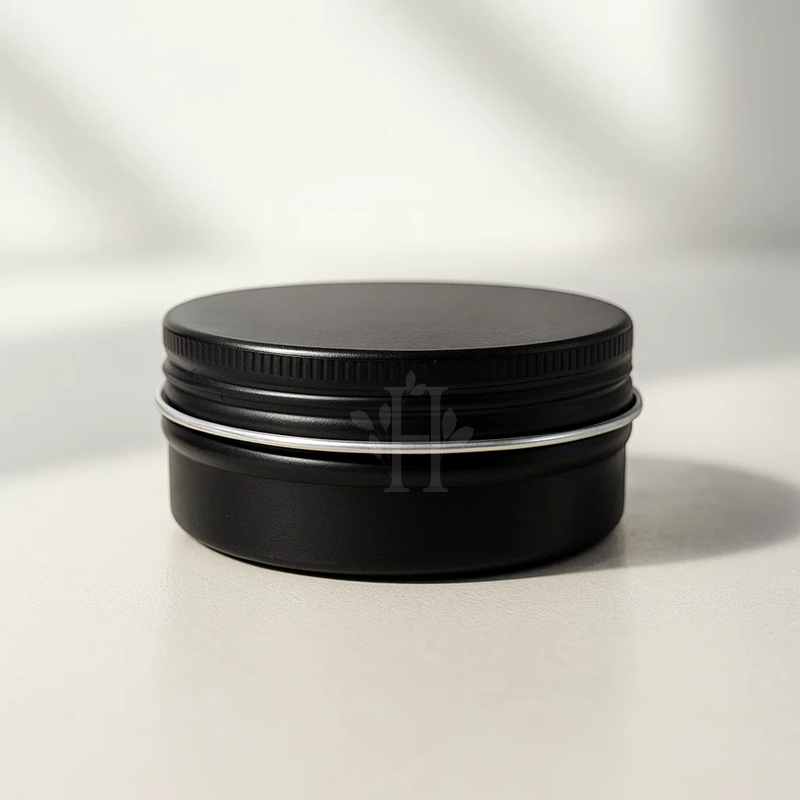 Pote Aluminio Negro 60 ml