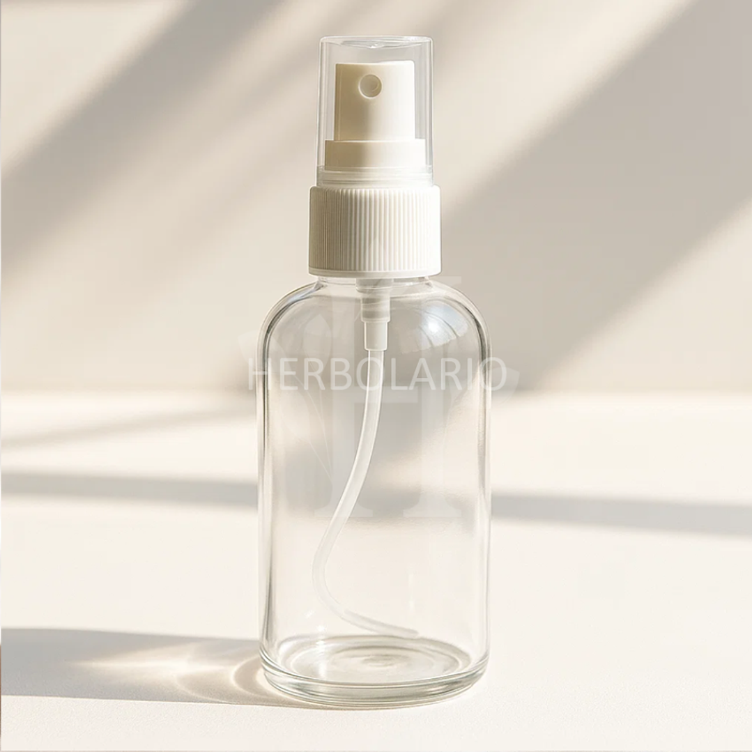 Barril pet 70 ml natural bomba Spray Blanca 1