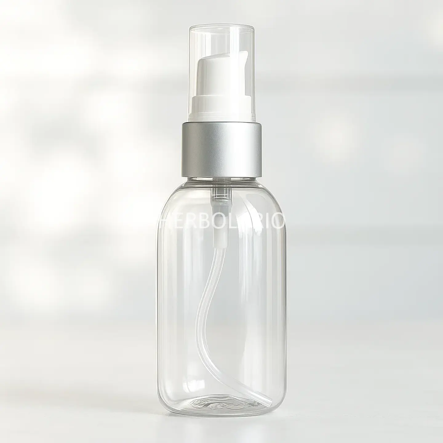 Barril pet 70 ml natural bomba Tratamiento Plata Mate 1