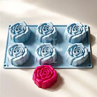Molde 06 Rosas 6 cavidades