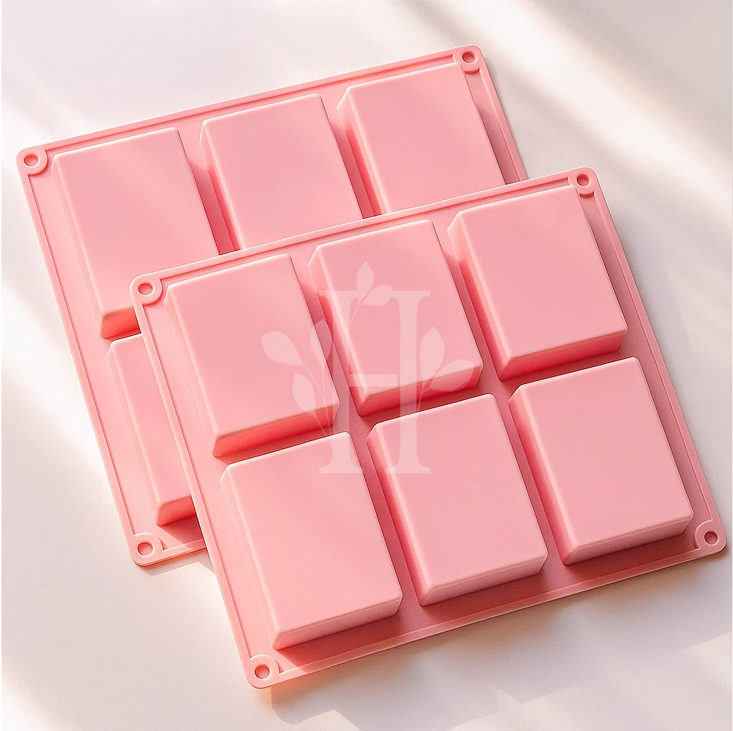 Molde 14 Rectangular 6 cavidades