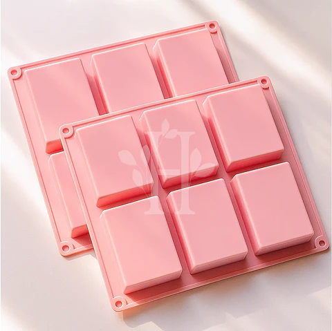 Molde 14 Rectangular 6 cavidades