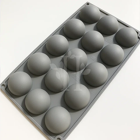 Molde 05 Media esfera 15 cavidades
