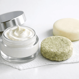 Cosmética sólida inicial (sin plástico) - Cremas y emulsiones básicas (rostro/cuerpo)