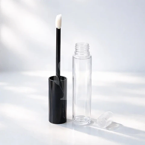 Lip Gloss Natural tapa negra 5 ml pack 10 ud.