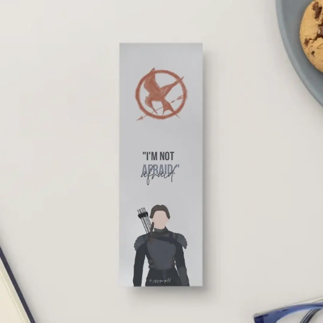 Marcador de Livros Inspirado em Hunger Games (Parceria Herdade do Girassol x izzywyrld) 2