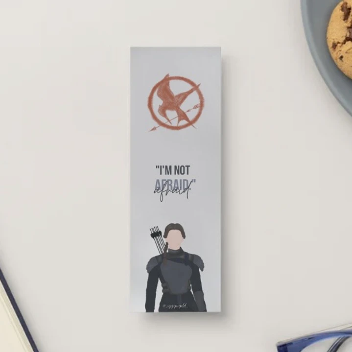 Marcador de Livros Inspirado em Hunger Games (Parceria Herdade do Girassol x izzywyrld) 2
