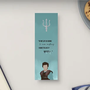 Marcador de Livros Inspirado em Percy Jackson (Parceria Herdade do Girassol x izzywyrld)