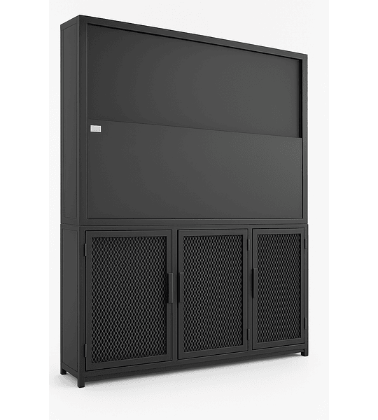 Quincho Modular Cero Humo Puerta Guillotina  - 