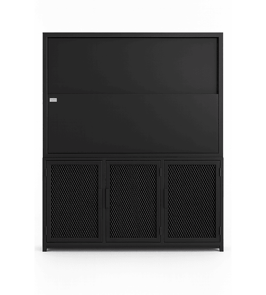 Quincho Modular Cero Humo Puerta Guillotina  - 