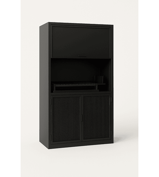 Quincho Modular Puerta Guillotina Cero Humo - 