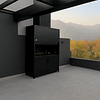 Quincho Modular Puerta Guillotina Cero Humo 7