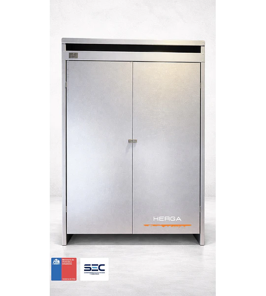 Gabinete Resistente Doble Cilindro Gas 45 kg
