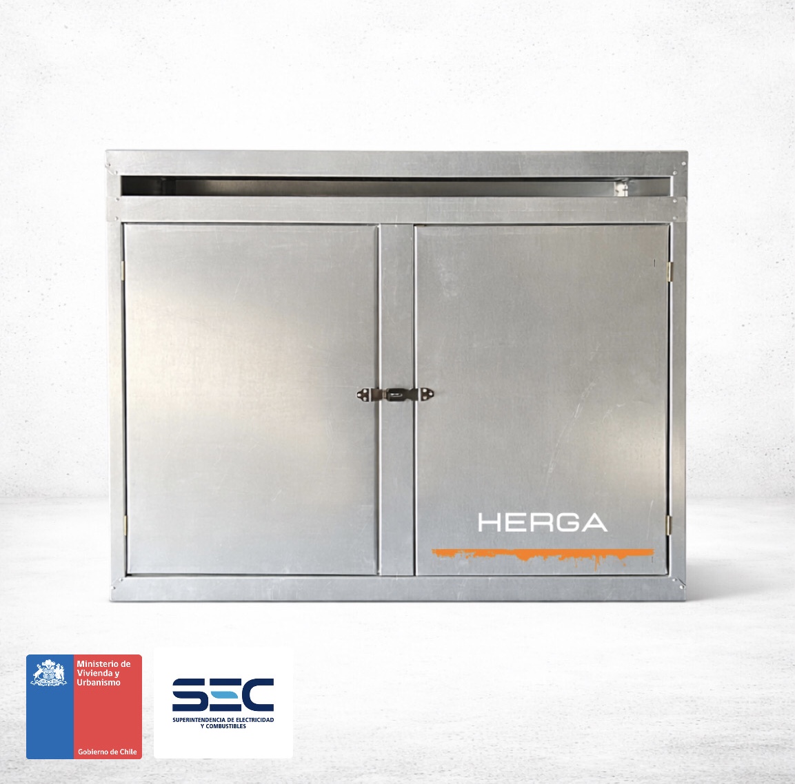 Gabinete Resistente Hermético Doble Cilindro Gas 15 kg