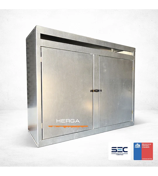 Gabinete Resistente Hermético Doble Cilindro Gas 15 kg - 