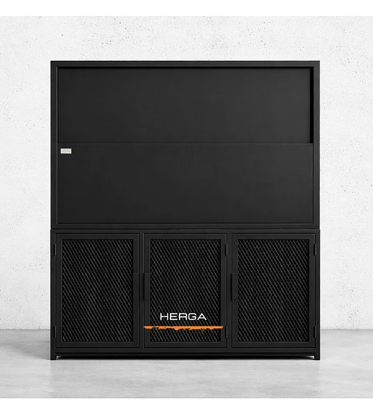 Quincho Modular Cero Humo Puerta Guillotina  - 
