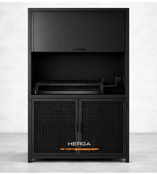 Quincho Modular Puerta Guillotina Cero Humo - 
