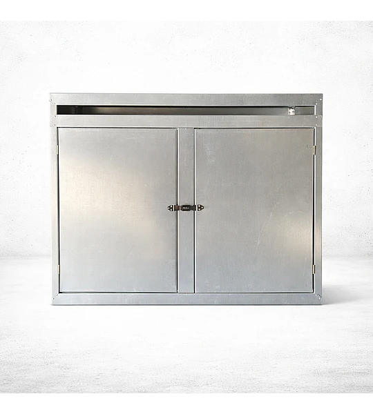 Gabinete Resistente Hermético Doble Cilindro Gas 15 kg