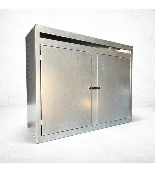 Gabinete Resistente Hermético Doble Cilindro Gas 15 kg