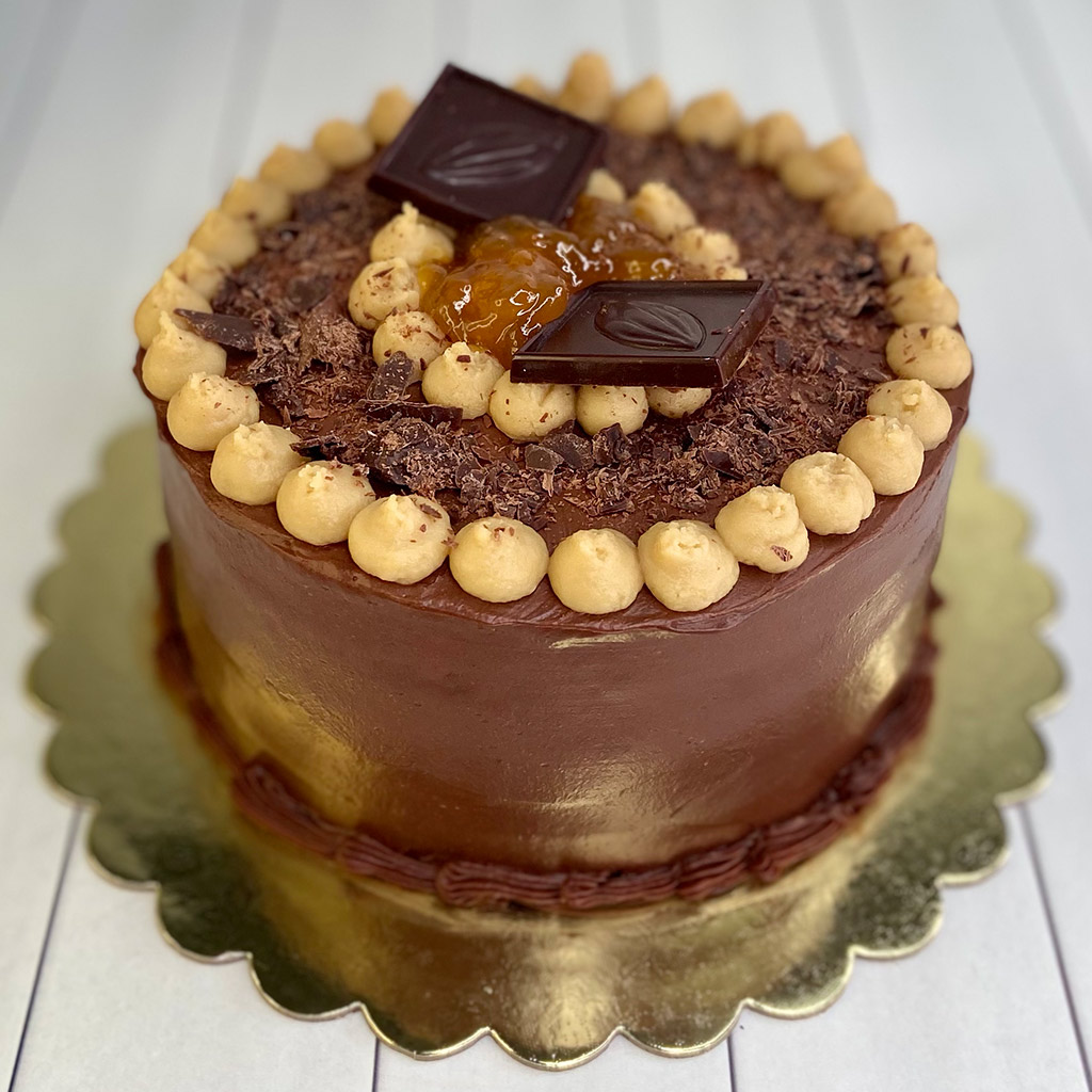 Torta naranja chocolate