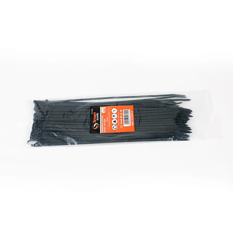 Amarras Plásticas Negras 4.8 x 300 mm