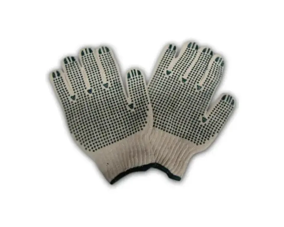 Guante Algodón con pigmentos PVC 1