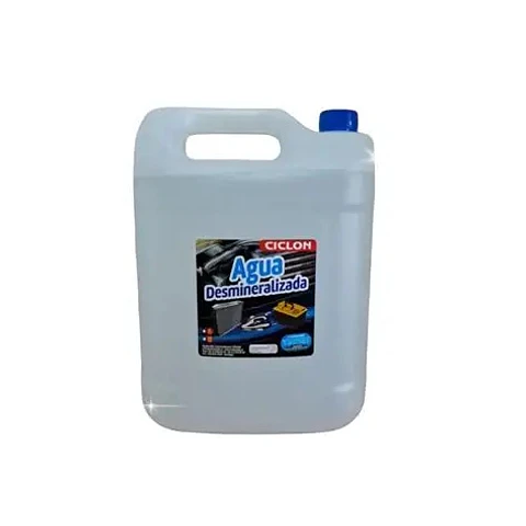 Agua Desmineralizada 5 Litros - Ciclon
