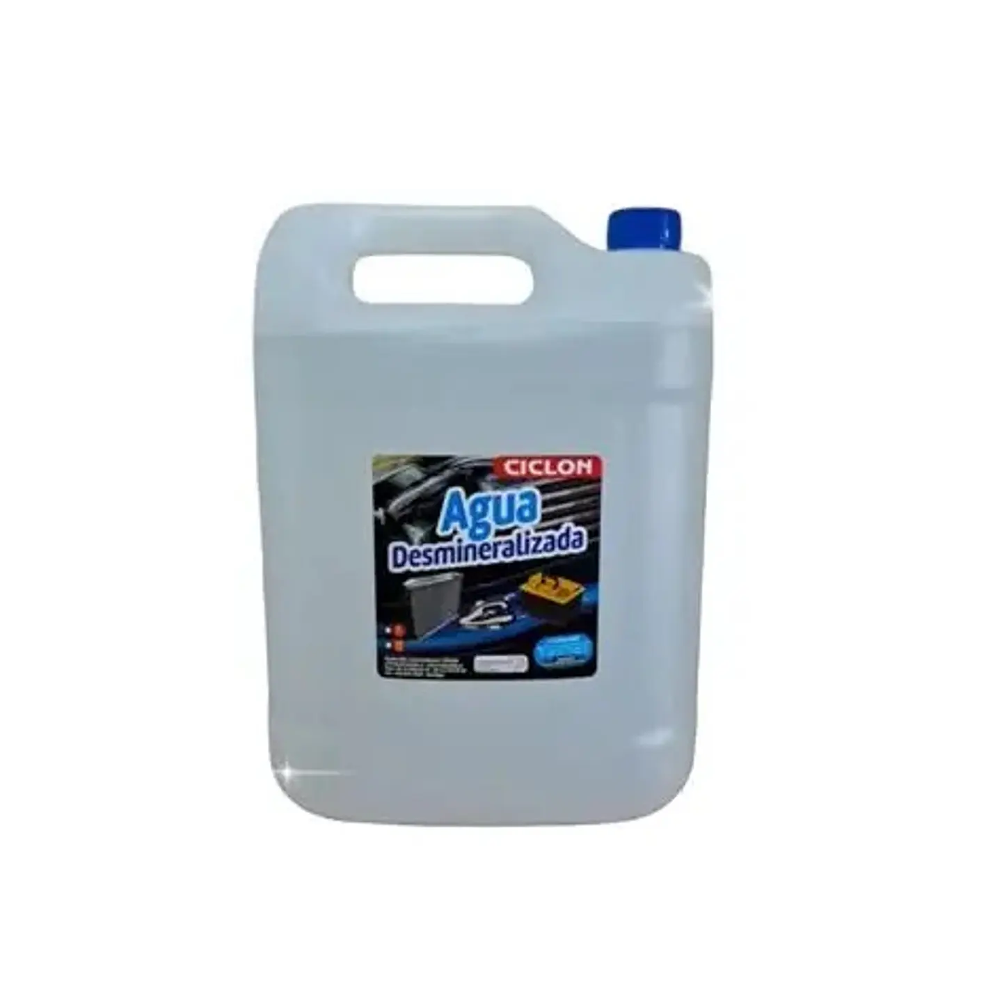 Agua Desmineralizada 5 Litros - Ciclon 1