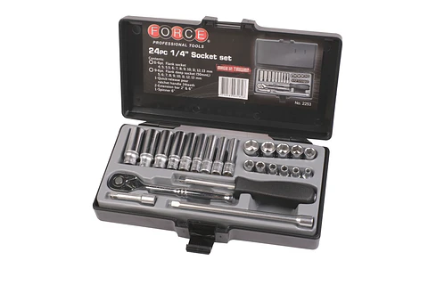Juego de Dados 1/4" - 24 piezas