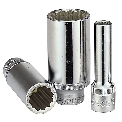 Dado Poligonal Largo 1/2" en mm