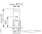 Ampolleta H3  12V  55W - Miniatura 2