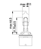 Ampolleta 885  12V  50W - Miniatura 2