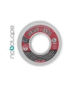 Cinta Teflón Selladora de Roscas PTEF High Density 1/2" x 520"