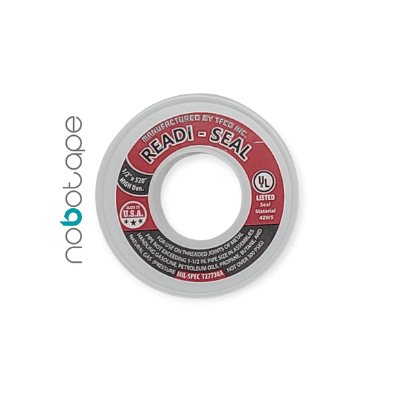 Cinta Teflón Selladora de Roscas PTEF High Density 1/2" x 520"