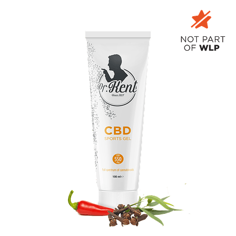 Dr. Kent Sports Gell CBD Cream 550mg (100ml)