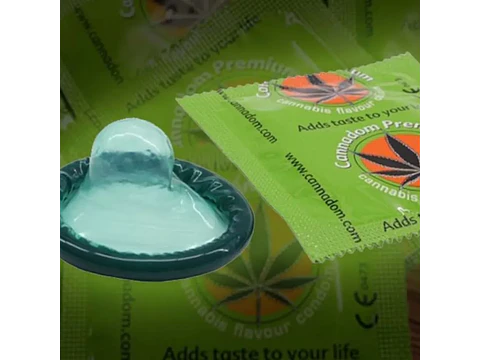 Cannabis Condoms Marijuana Flavoured 
