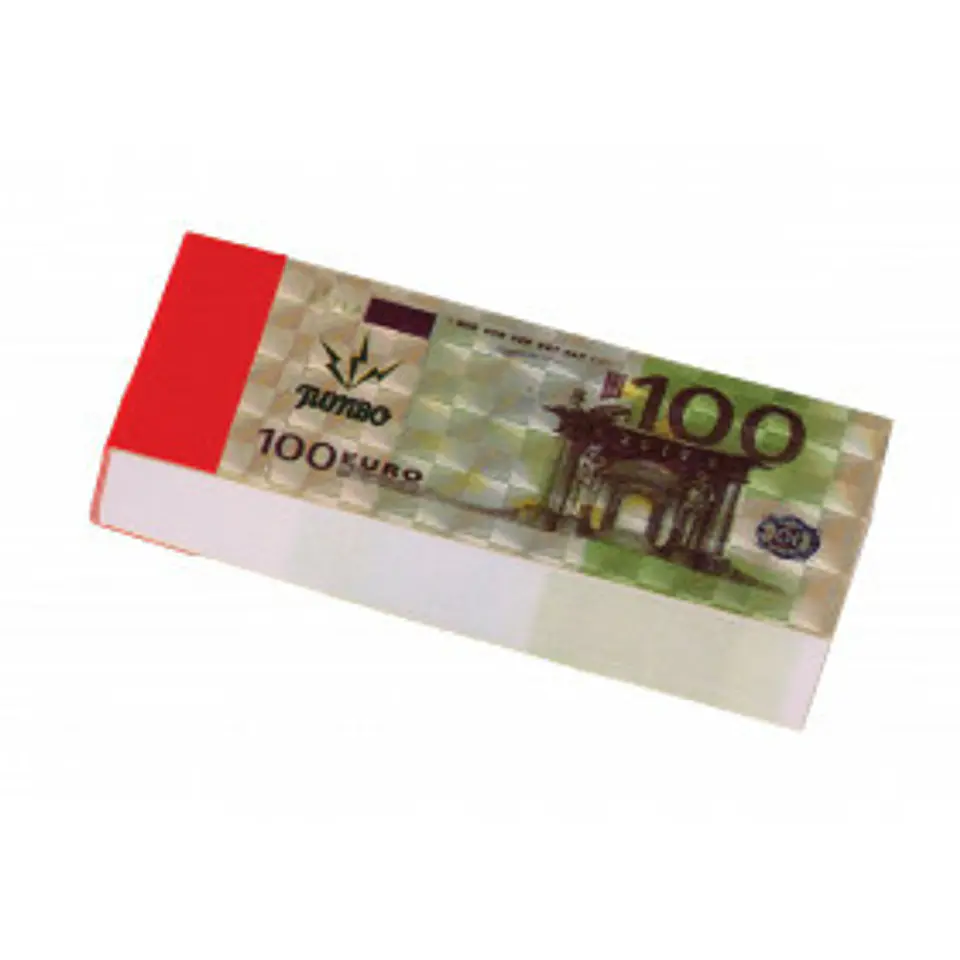Piteiras de papel com desing de notas de Euro  2