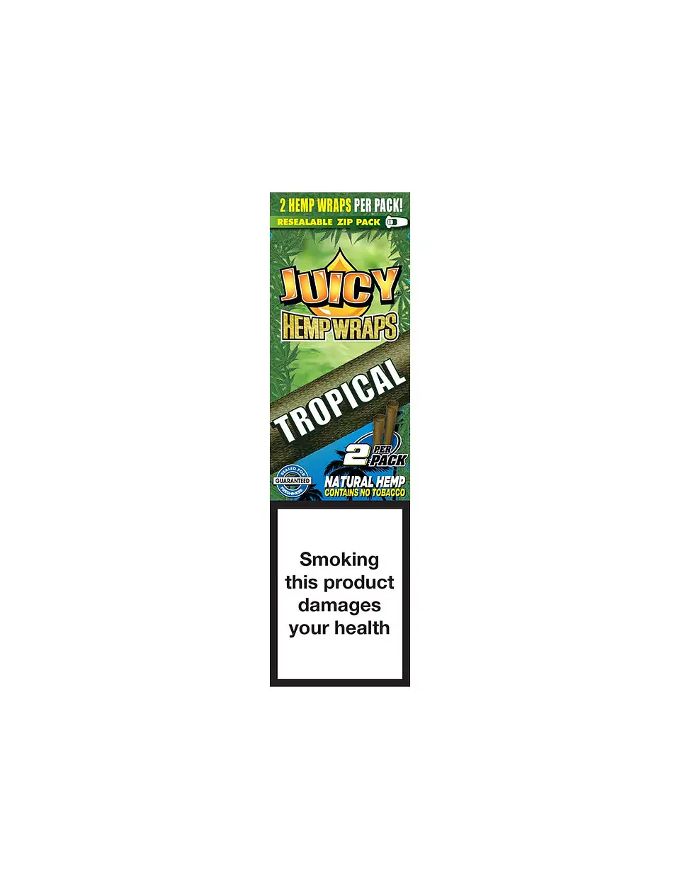 Juicy Jay's Hemp Wraps Blunt Tropical passion 1
