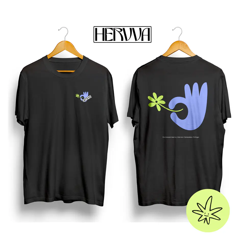 Camisola mão com flor 1