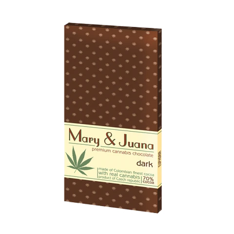 Mary & Juana Cannabis Chocolate Amargo