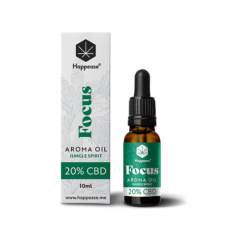 Happease® Focus 20% CBD Oil (10ml)