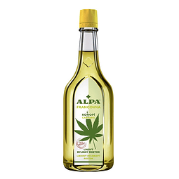 Solução de ervas com álcool de Cannabis