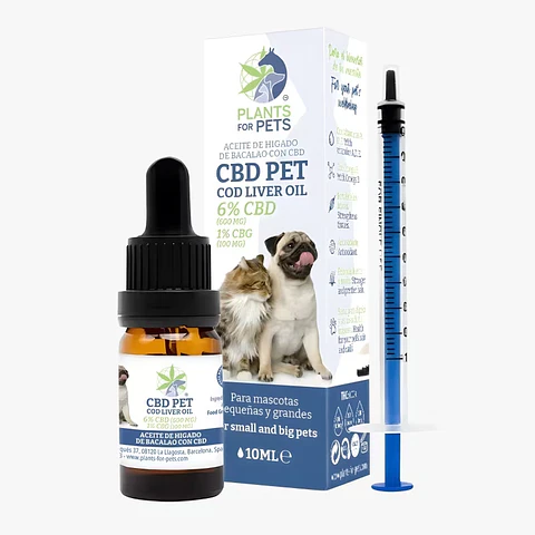 Óleo de Fígado de Bacalhau com CBD 6% + CBG 1% – 10ml | Calmante Natural e Nutritivo