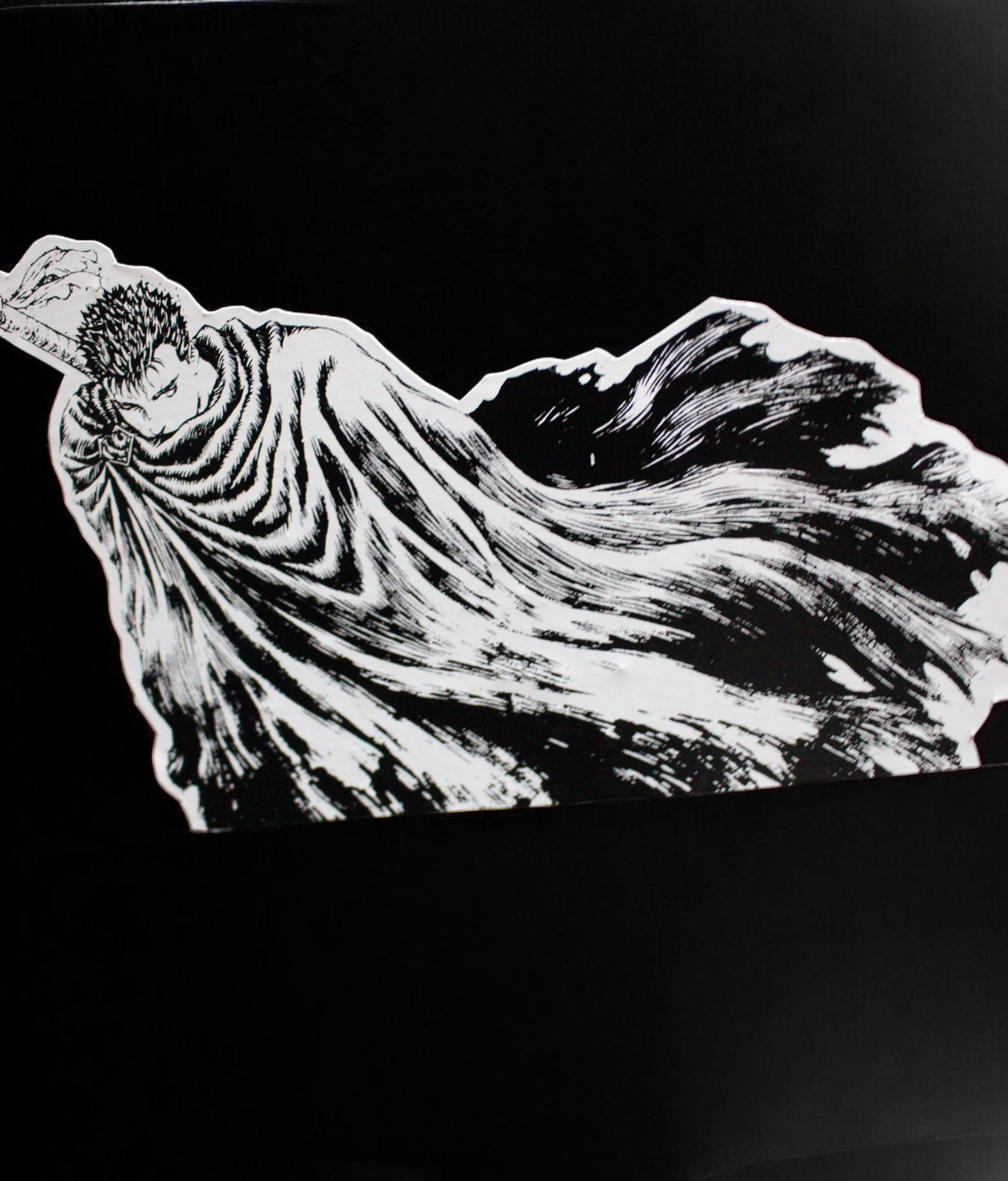 Set de stickers Berserk x 12 unidades serigrafía.  5