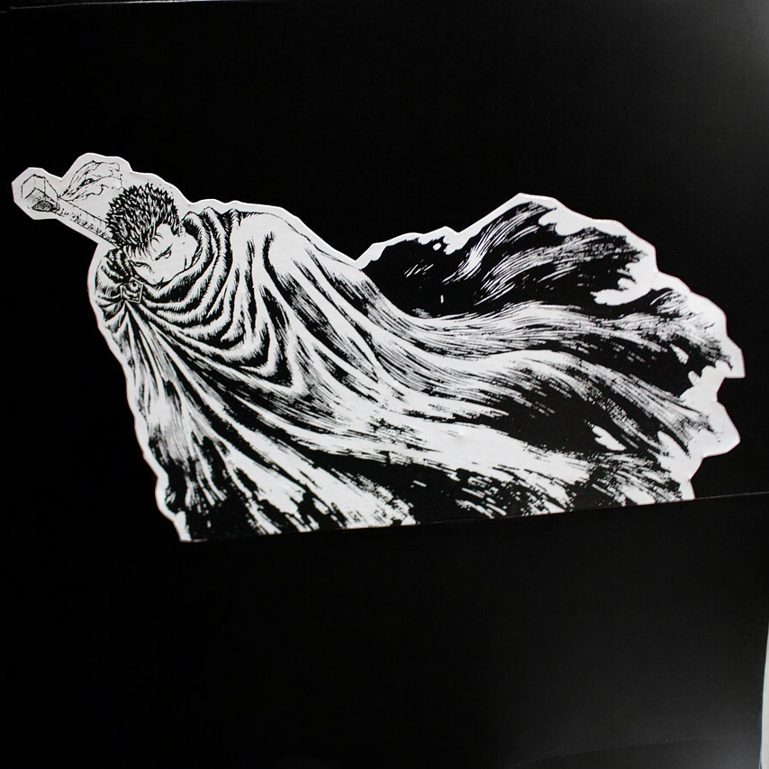 Set de stickers Berserk x 12 unidades serigrafía.  5