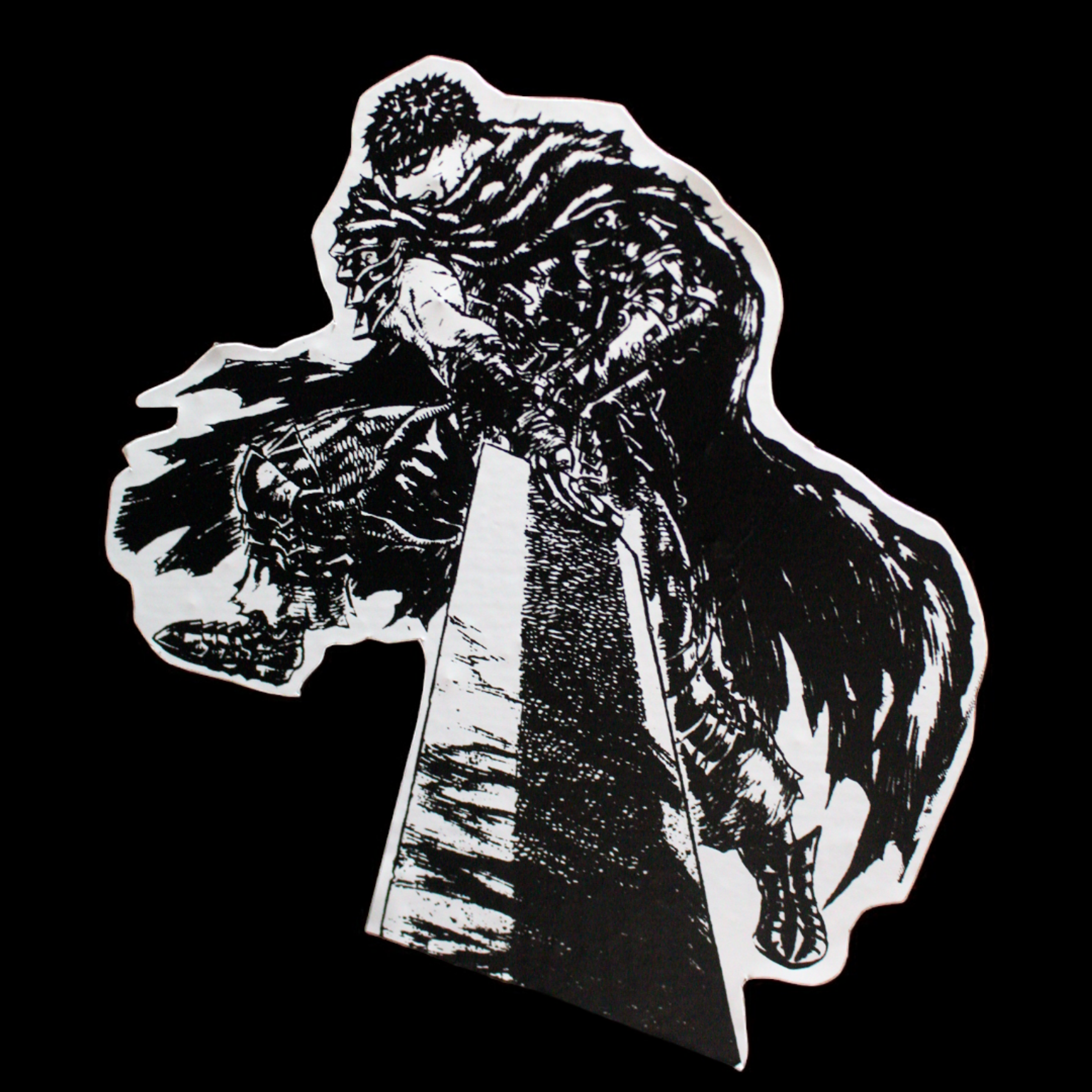 Set de stickers Berserk x 12 unidades serigrafía.  6